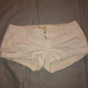 White Hollister Shorts